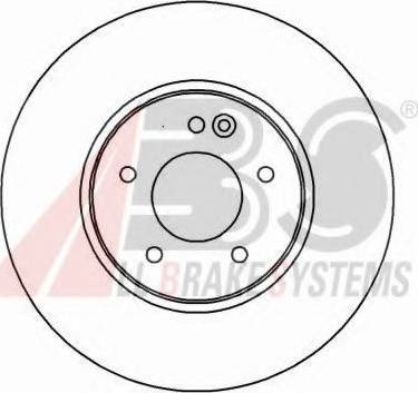 A.B.S. 16449 OE - Disque de frein cwaw.fr