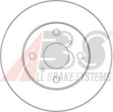 A.B.S. 17027 OE - Disque de frein cwaw.fr