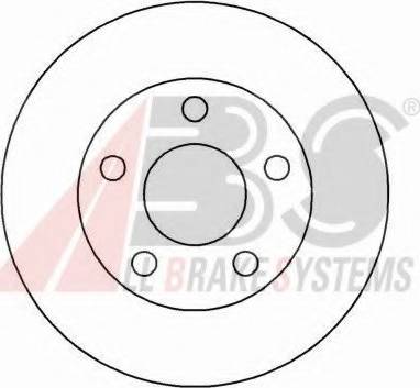 A.B.S. 16916 OE - Disque de frein cwaw.fr