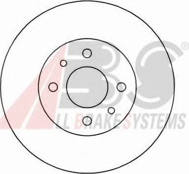 A.B.S. 16217 OE - Disque de frein cwaw.fr