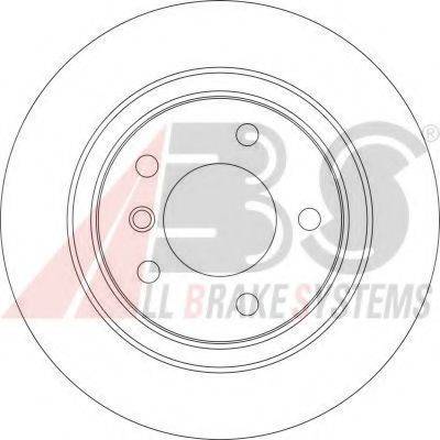 A.B.S. 17024 OE - Disque de frein cwaw.fr