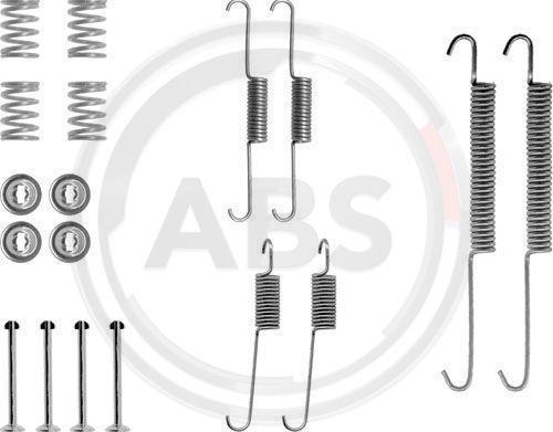 A.B.S. 0613Q - Kit d'accessoires, mâchoire de frein cwaw.fr