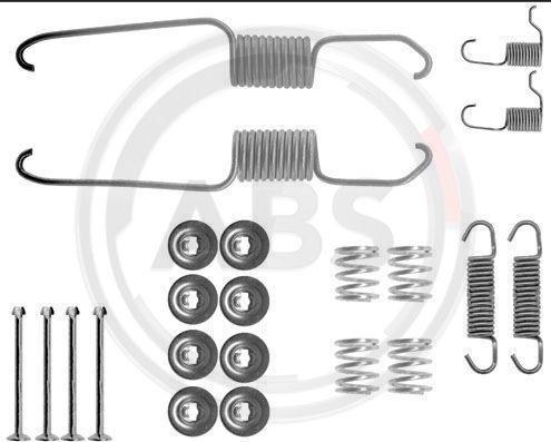 A.B.S. 0685Q - Kit d'accessoires, mâchoire de frein cwaw.fr