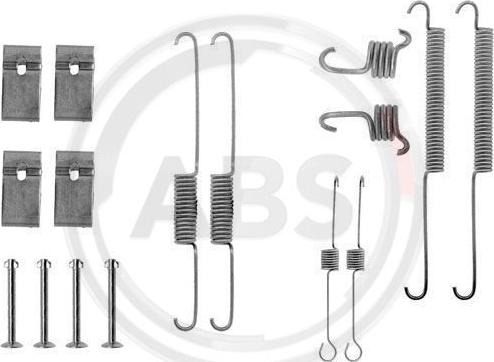 A.B.S. 0688Q - Kit d'accessoires, mâchoire de frein cwaw.fr