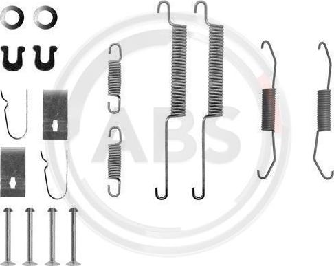 A.B.S. 0679Q - Kit d'accessoires, mâchoire de frein cwaw.fr