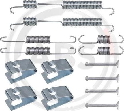 A.B.S. 0054Q - Kit d'accessoires, mâchoire de frein cwaw.fr