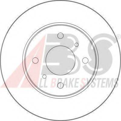 A.B.S. 17010 OE - Disque de frein cwaw.fr