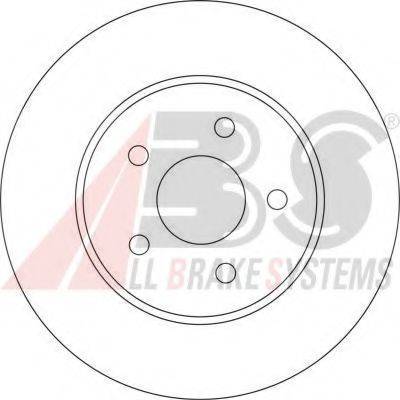 A.B.S. 17116 OE - Disque de frein cwaw.fr