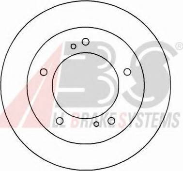 A.B.S. 15657 OE - Disque de frein cwaw.fr
