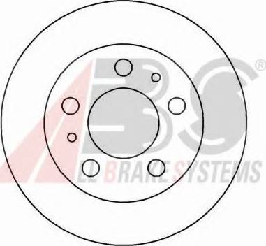 A.B.S. 15915 OE - Disque de frein cwaw.fr