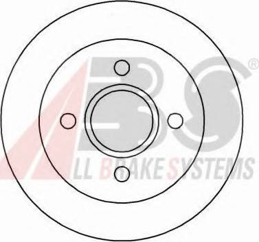 A.B.S. 16375 OE - Disque de frein cwaw.fr