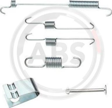 A.B.S. 0846Q - Kit d'accessoires, mâchoire de frein cwaw.fr