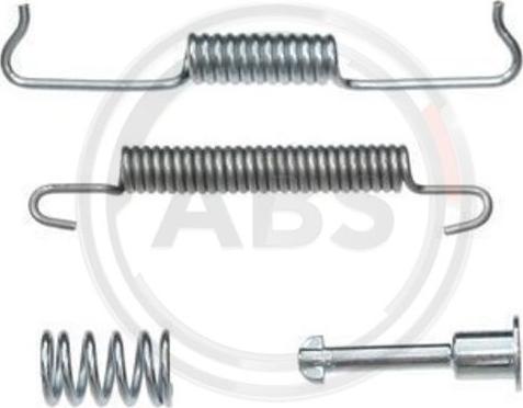 A.B.S. 0841Q - Kit d'accessoires, mâchoires de frein de stationnement cwaw.fr