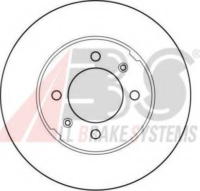 A.B.S. 15605 OE - Disque de frein cwaw.fr