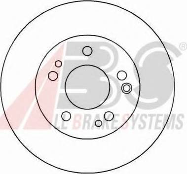 A.B.S. 15790 OE - Disque de frein cwaw.fr