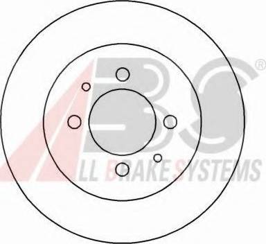 A.B.S. 16214 OE - Disque de frein cwaw.fr