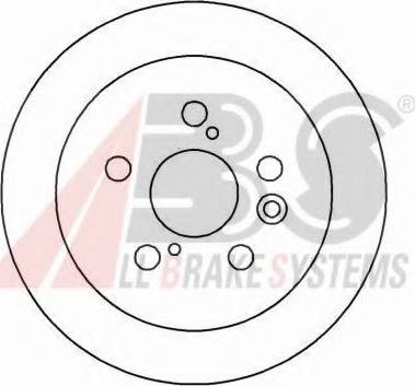 A.B.S. 15990 OE - Disque de frein cwaw.fr