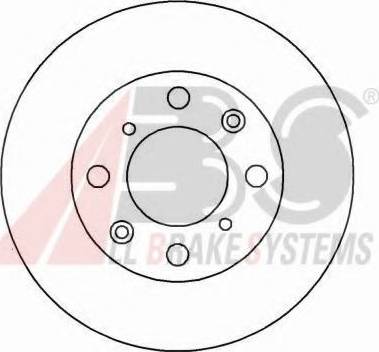 A.B.S. 16147 OE - Disque de frein cwaw.fr