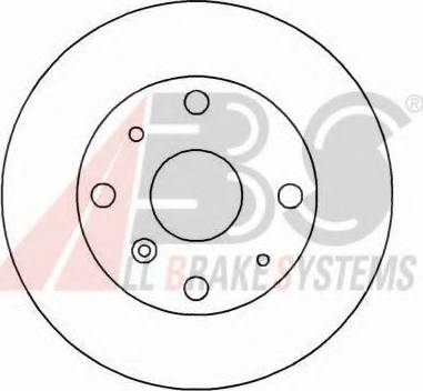 A.B.S. 15943 OE - Disque de frein cwaw.fr