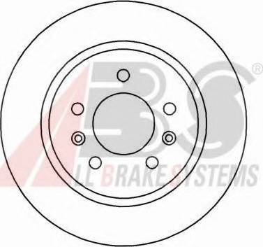 A.B.S. 15982 OE - Disque de frein cwaw.fr