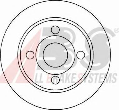 A.B.S. 16123 OE - Disque de frein cwaw.fr