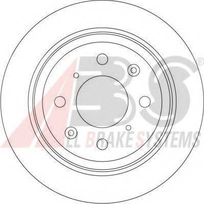 A.B.S. 16192 OE - Disque de frein cwaw.fr