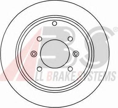 A.B.S. 16647 OE - Disque de frein cwaw.fr