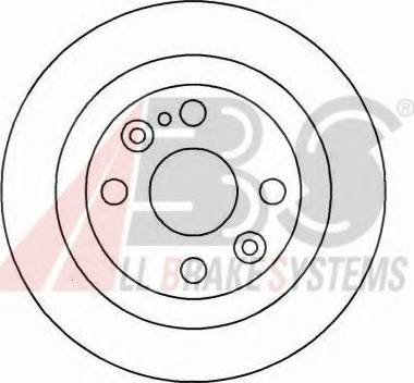 A.B.S. 16088 OE - Disque de frein cwaw.fr