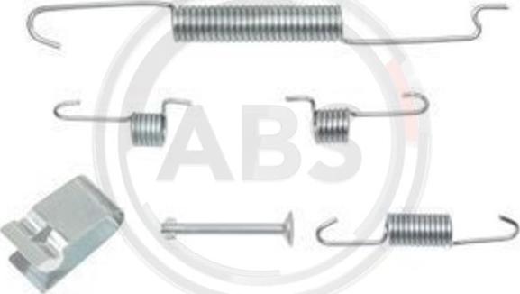 A.B.S. 0863Q - Kit d'accessoires, mâchoire de frein cwaw.fr