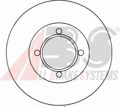 A.B.S. 15747 OE - Disque de frein cwaw.fr