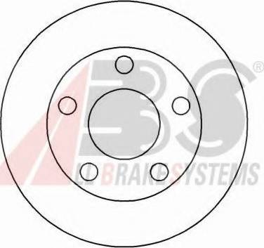 A.B.S. 16442 OE - Disque de frein cwaw.fr