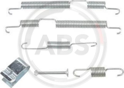 A.B.S. 0885Q - Kit d'accessoires, mâchoire de frein cwaw.fr