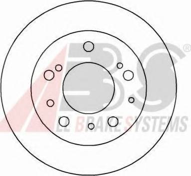 A.B.S. 15045 OE - Disque de frein cwaw.fr