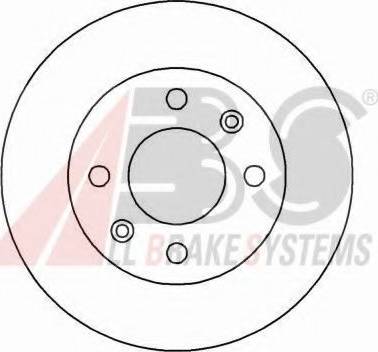 A.B.S. 15112 OE - Disque de frein cwaw.fr