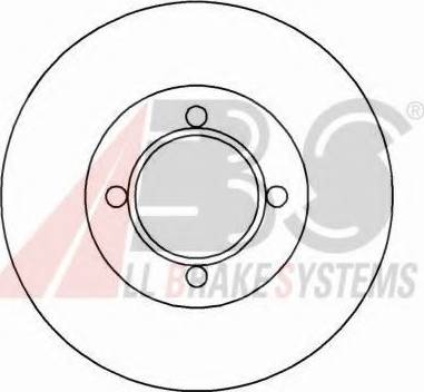 A.B.S. 15750 OE - Disque de frein cwaw.fr