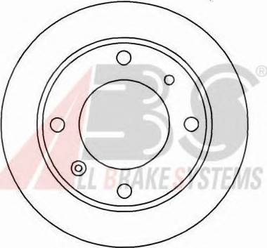 A.B.S. 15415 OE - Disque de frein cwaw.fr