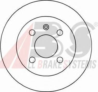 A.B.S. 16954 OE - Disque de frein cwaw.fr