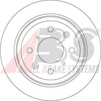 A.B.S. 15983 OE - Disque de frein cwaw.fr