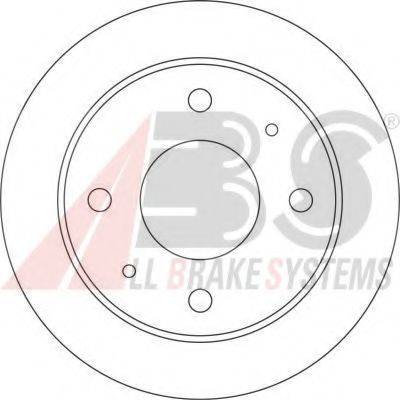 A.B.S. 17209 OE - Disque de frein cwaw.fr