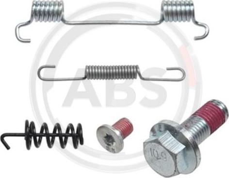 A.B.S. 0878Q - Kit d'accessoires, mâchoires de frein de stationnement cwaw.fr