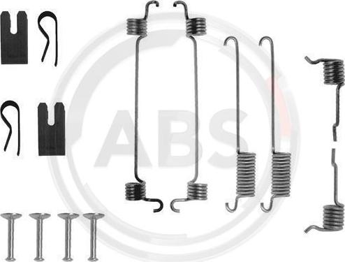 A.B.S. 0772Q - Kit d'accessoires, mâchoire de frein cwaw.fr