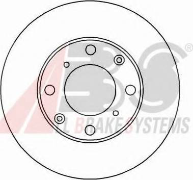 A.B.S. 15938 OE - Disque de frein cwaw.fr