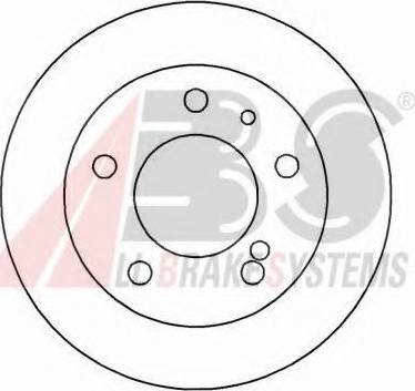 A.B.S. 15409 OE - Disque de frein cwaw.fr