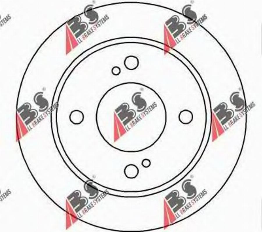 A.B.S. 15564 - Disque de frein cwaw.fr