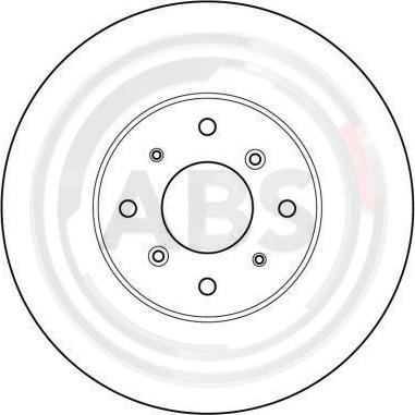 A.B.S. 15613 - Disque de frein cwaw.fr