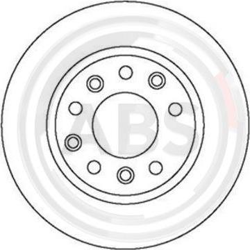 A.B.S. 15118 - Disque de frein cwaw.fr