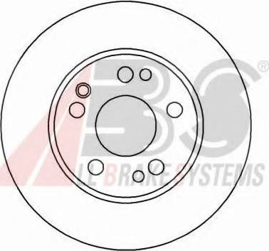 A.B.S. 15877 OE - Disque de frein cwaw.fr