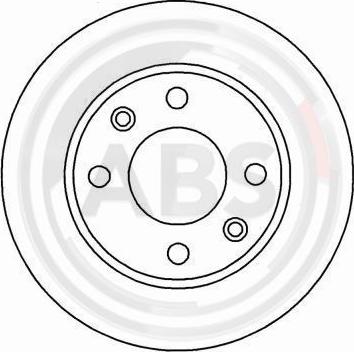 A.B.S. 15318 - Disque de frein cwaw.fr