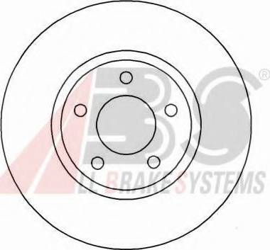 A.B.S. 16949 OE - Disque de frein cwaw.fr