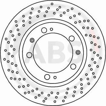 A.B.S. 16490 - Disque de frein cwaw.fr